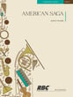 American Saga Concert Band sheet music cover